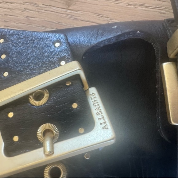 All Saints Black Sandals - Picture 3 of 4